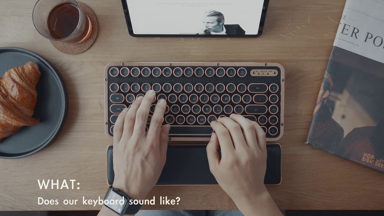 Retro Compact Keyboard